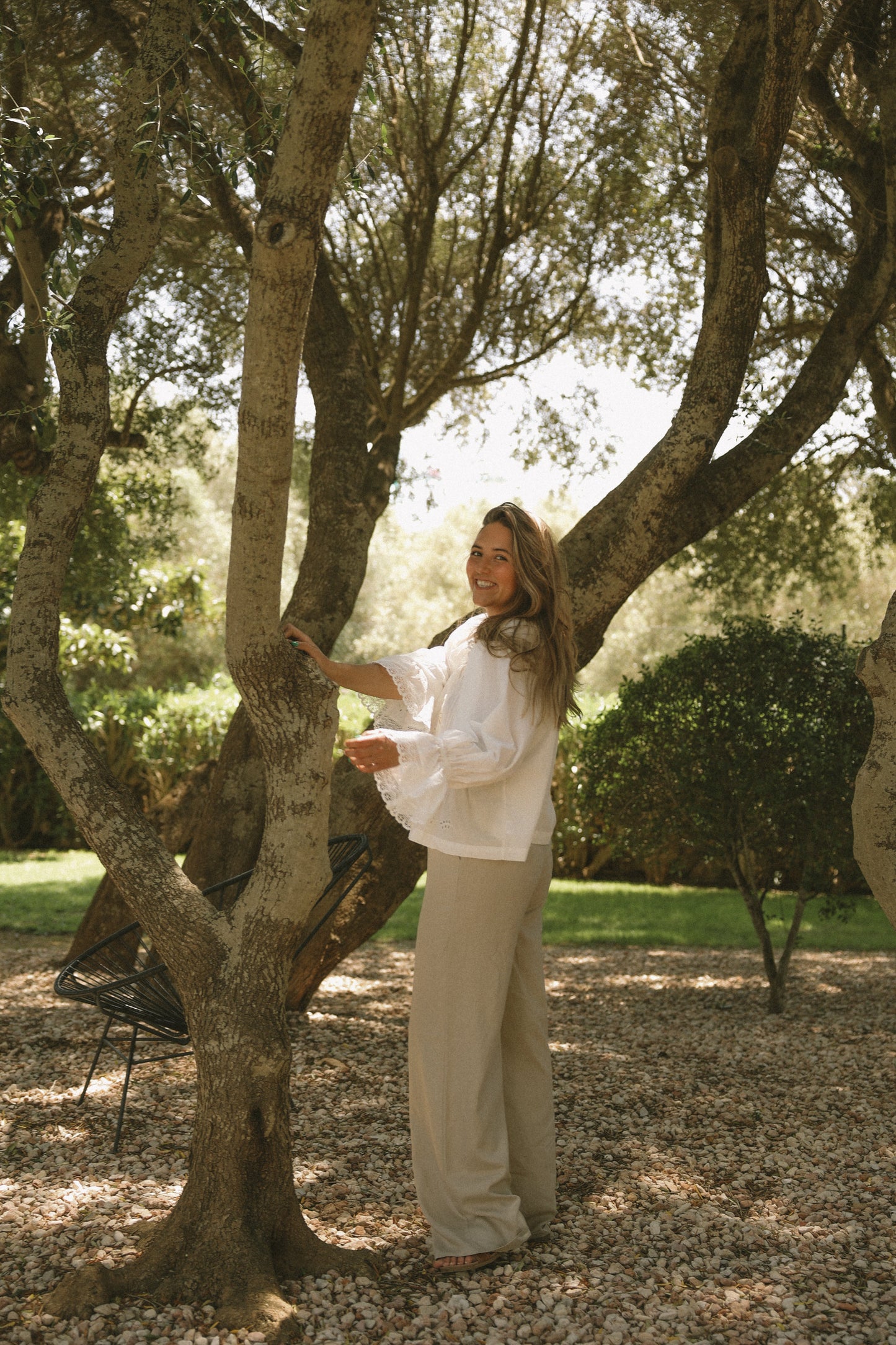 ESSENTIAL LINNEN PANTS BEIGE