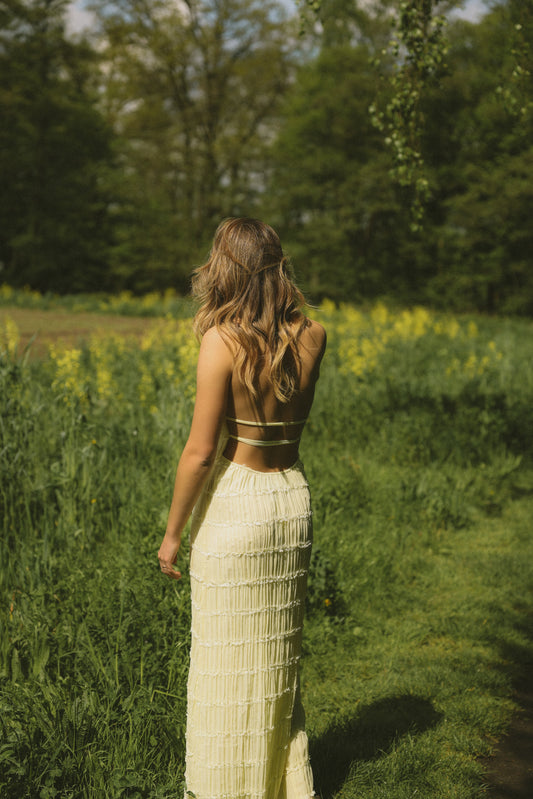 CHLOÉ DRESS BUTTER YELLOW