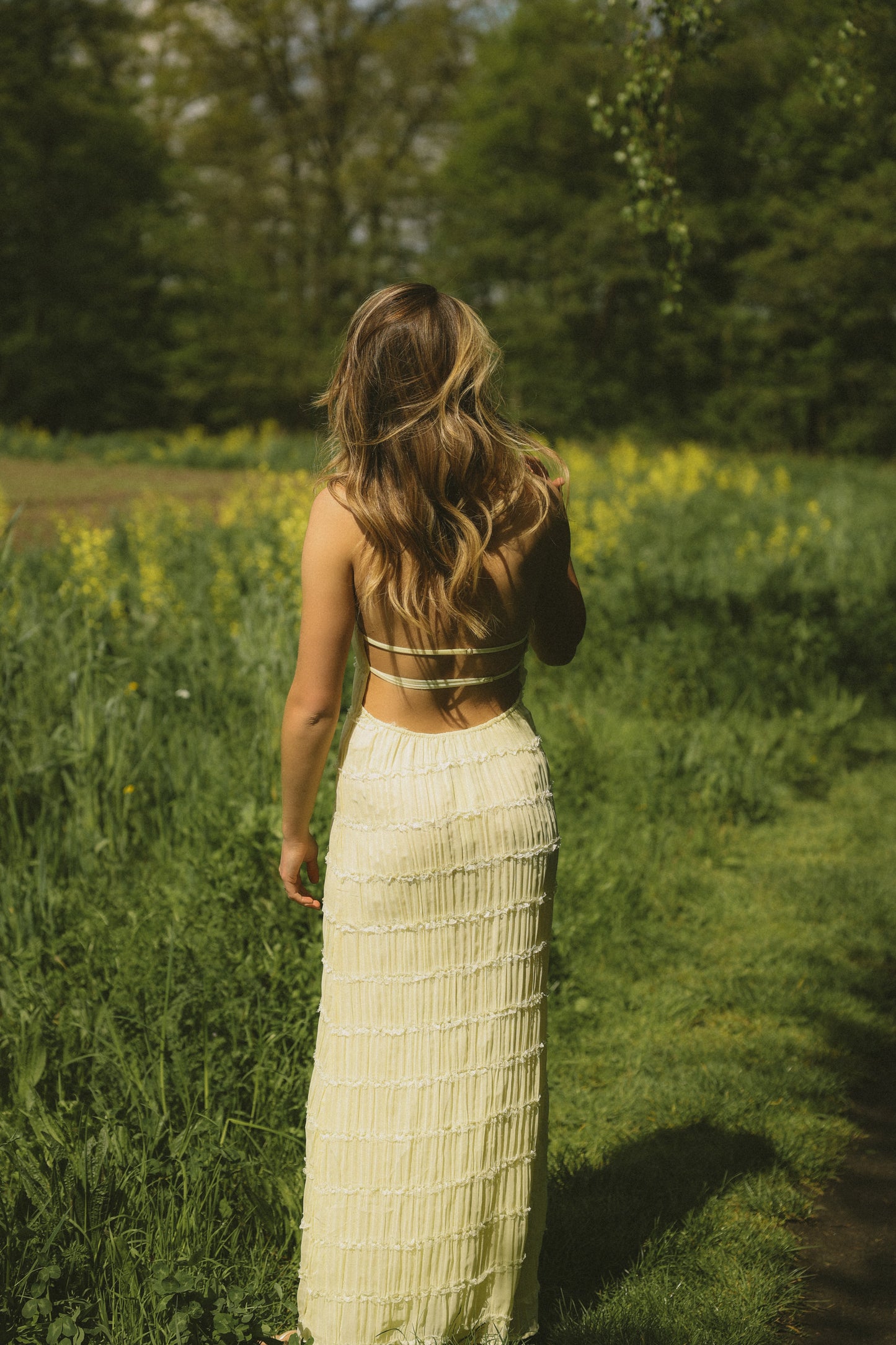 CHLOÉ DRESS BUTTER YELLOW