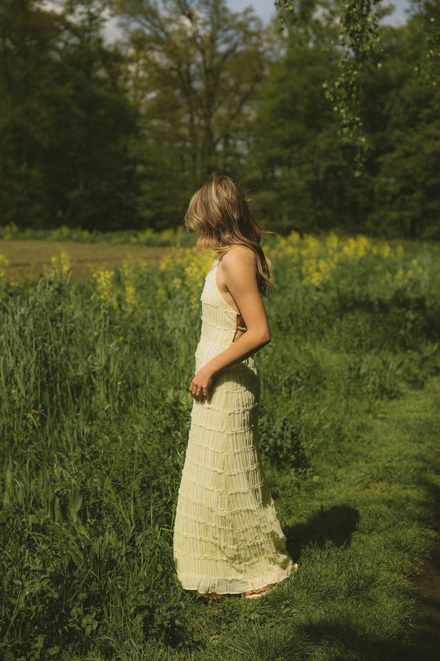 CHLOÉ DRESS BUTTER YELLOW