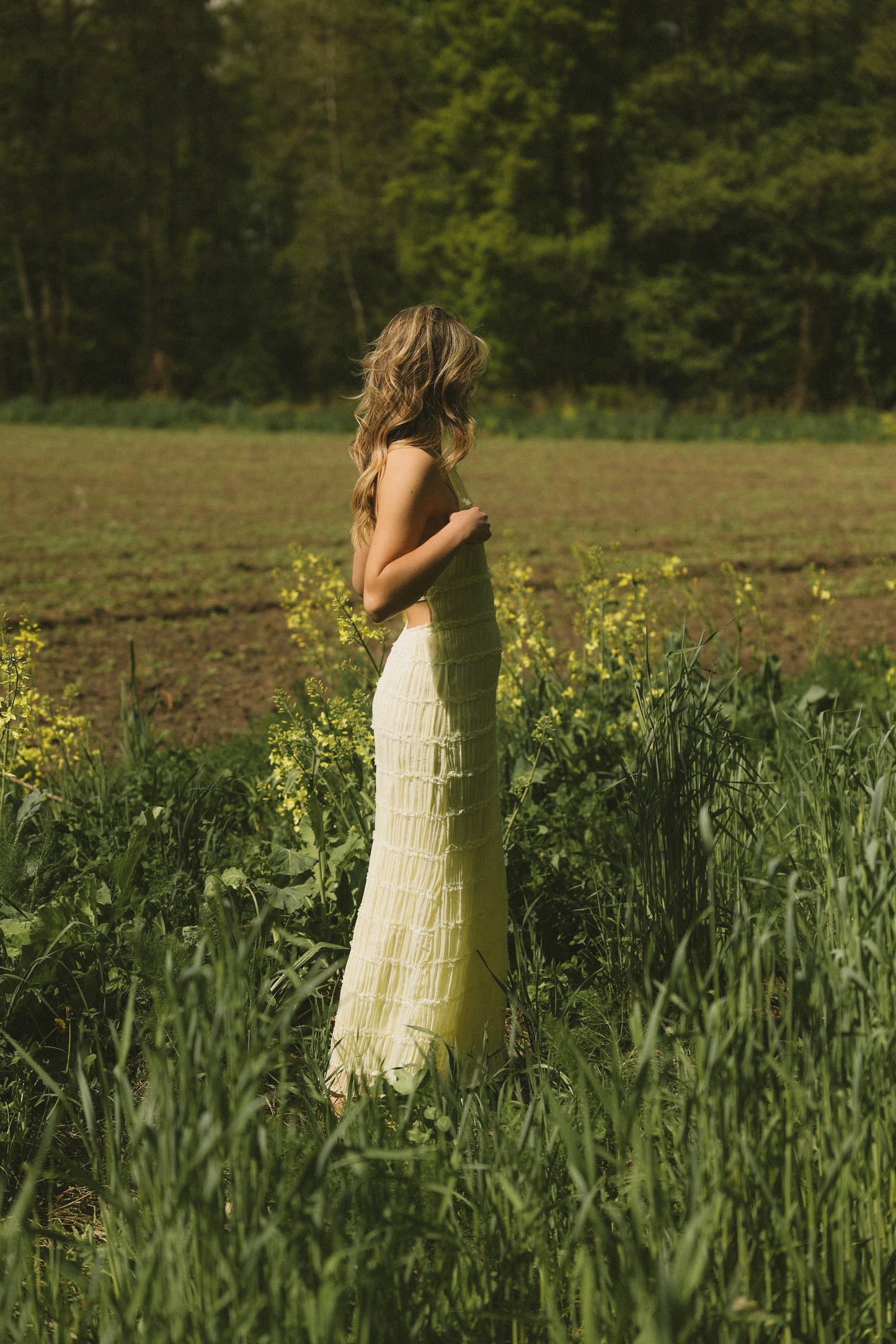 CHLOÉ DRESS BUTTER YELLOW