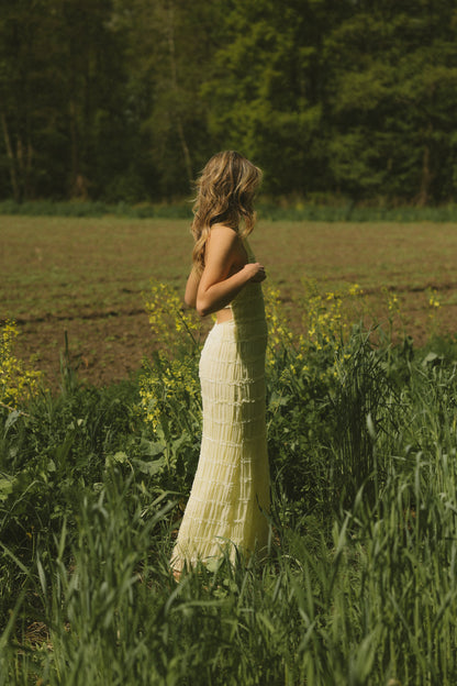 CHLOÉ DRESS BUTTER YELLOW
