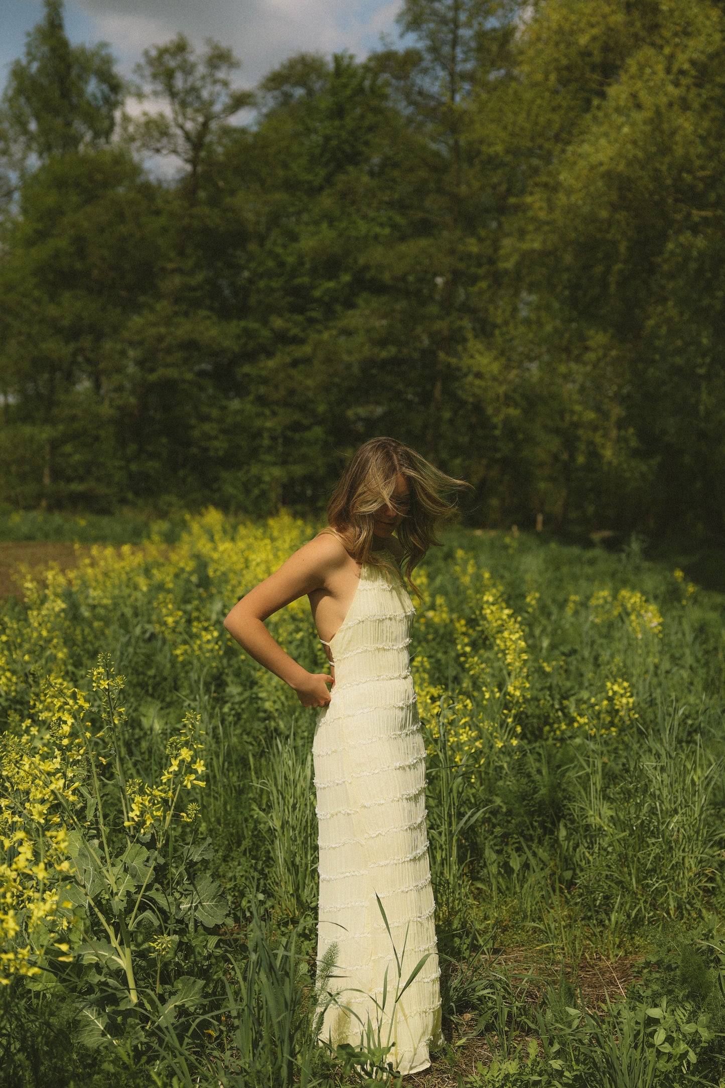 CHLOÉ DRESS BUTTER YELLOW