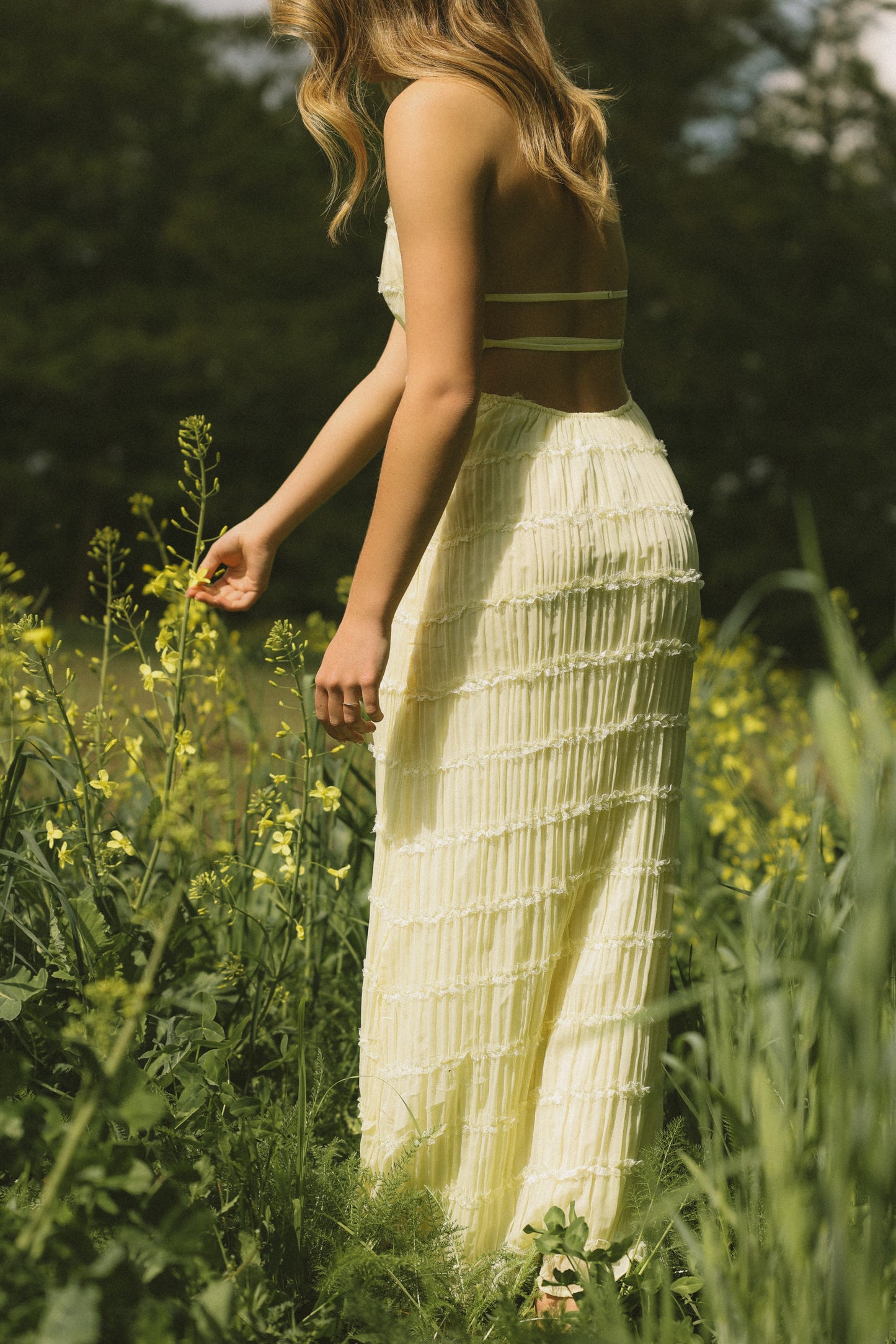 CHLOÉ DRESS BUTTER YELLOW