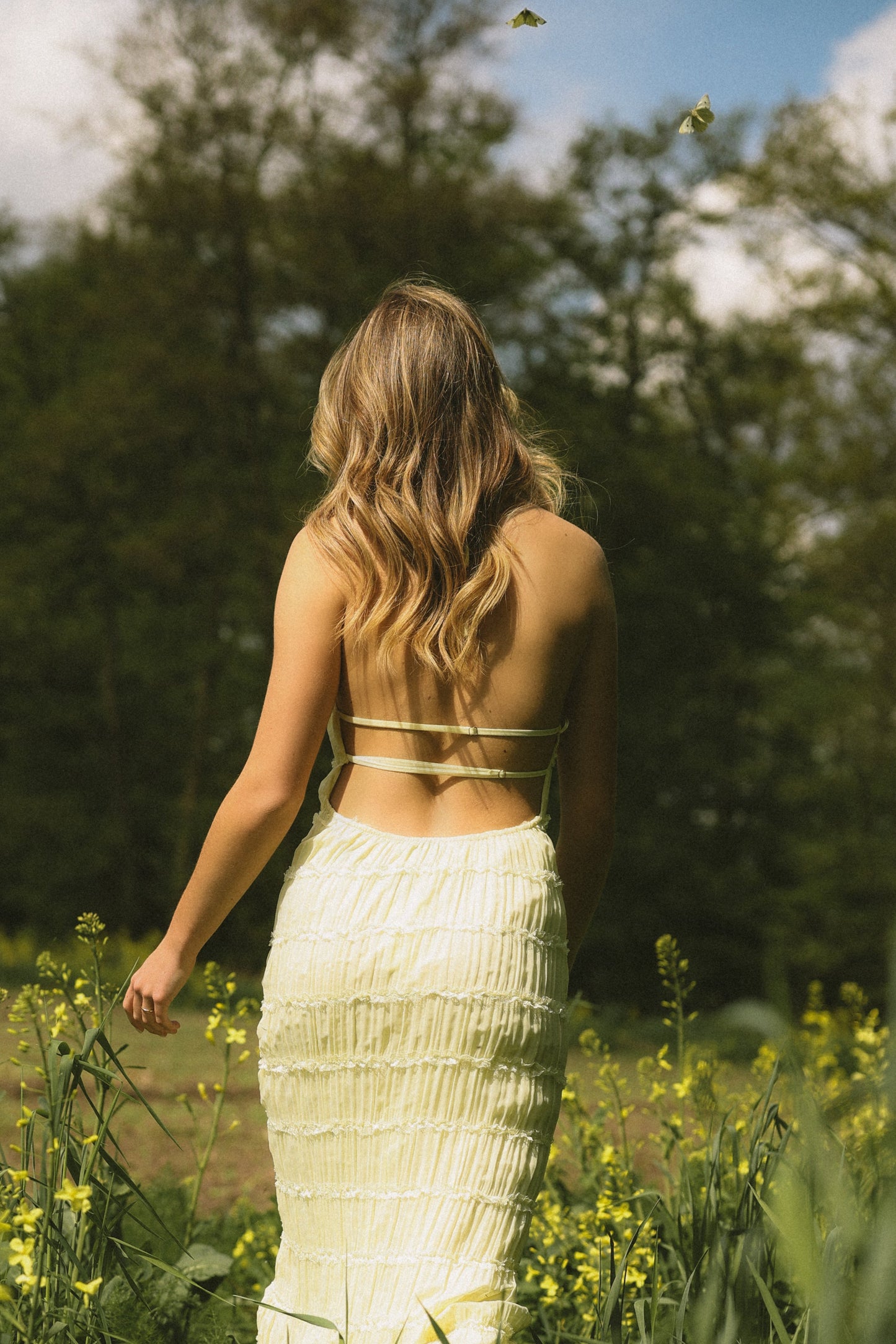 CHLOÉ DRESS BUTTER YELLOW