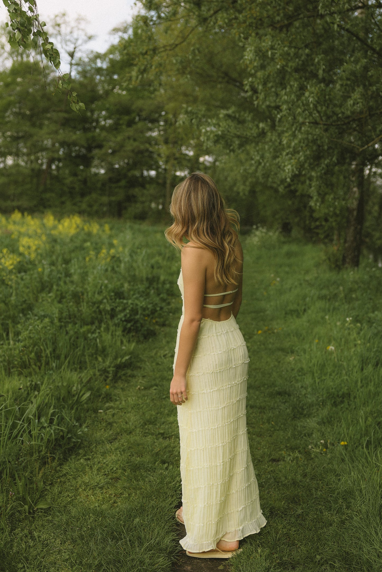 CHLOÉ DRESS BUTTER YELLOW