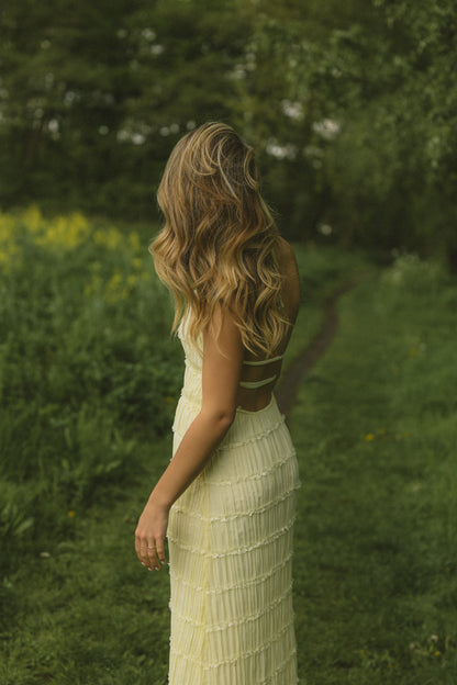 CHLOÉ DRESS BUTTER YELLOW