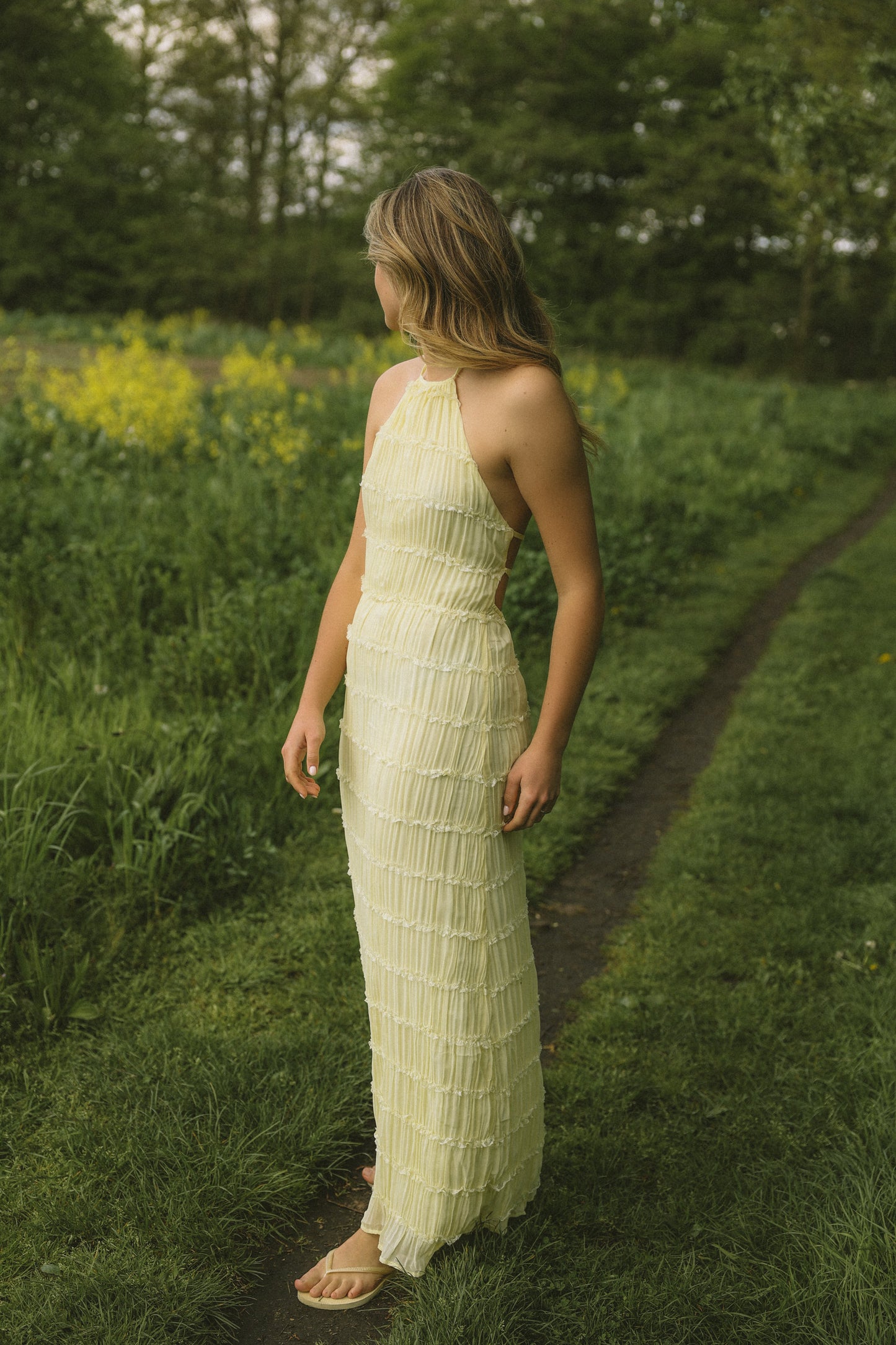 CHLOÉ DRESS BUTTER YELLOW