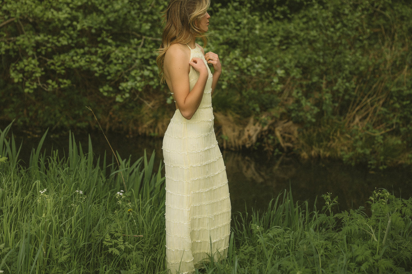 CHLOÉ DRESS BUTTER YELLOW