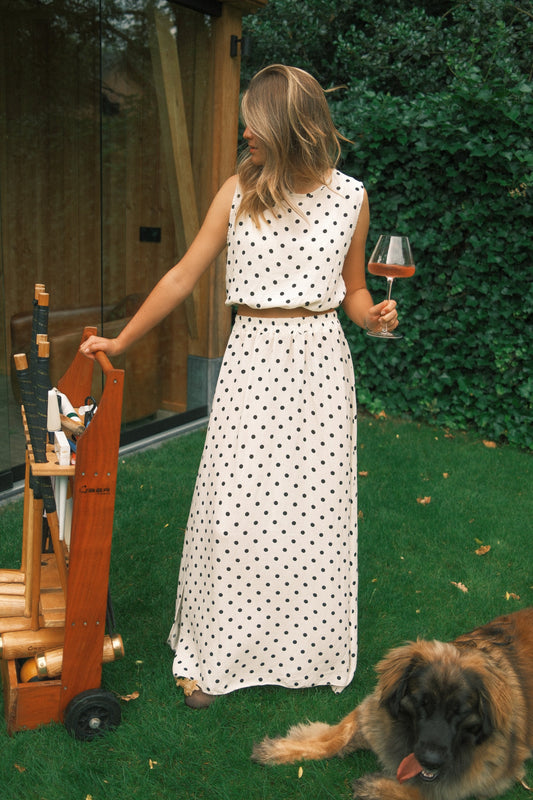 POLKADOT SET BLACK/WHITE