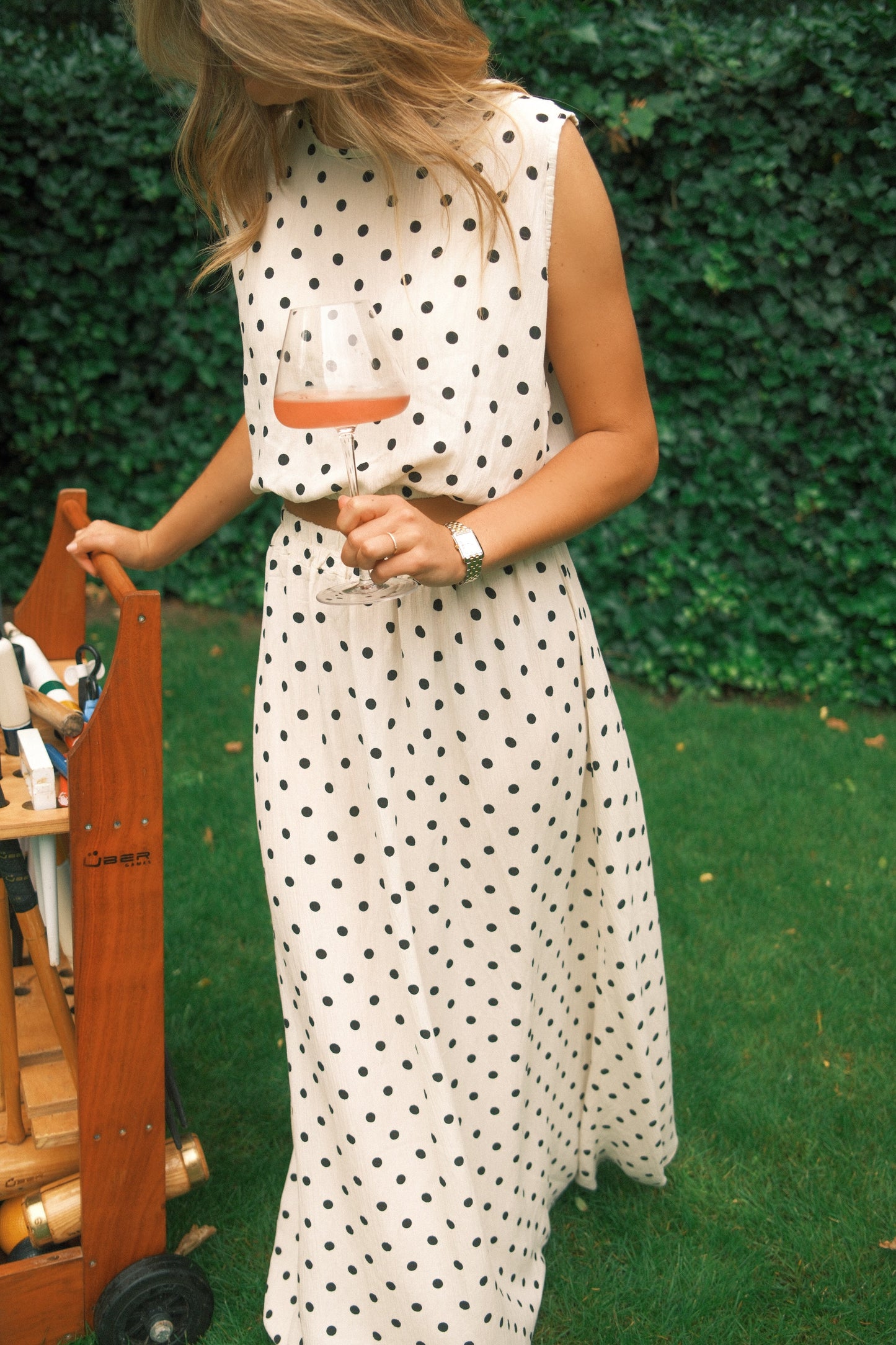 POLKADOT SET BLACK/WHITE