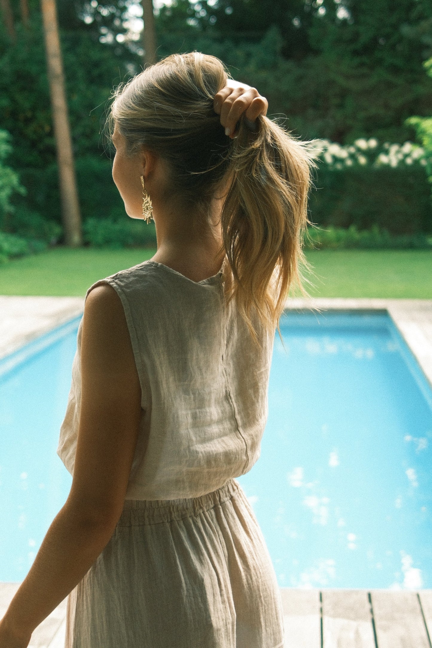 JULY LINNEN SET BEIGE